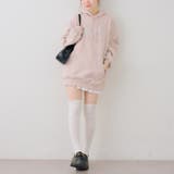 スパンコールロゴ裏起毛パーカー | RMAF　NICE CLAUP / OLIVE des OLIVE | 詳細画像3 