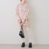 スパンコールロゴ裏起毛パーカー | RMAF　NICE CLAUP / OLIVE des OLIVE | 詳細画像4 