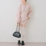 スパンコールロゴ裏起毛パーカー | RMAF　NICE CLAUP / OLIVE des OLIVE | 詳細画像6 