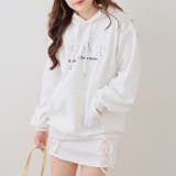 オフ | スパンコールロゴ裏起毛パーカー | RMAF　NICE CLAUP / OLIVE des OLIVE