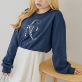 キラキラ図案のアソートプルオーバー | NICE CLAUP / OLIVE des OLIVE　OUTLET | 詳細画像2 