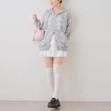 ロゴキラリラメ裏毛パーカー | RMAF　NICE CLAUP / OLIVE des OLIVE | 詳細画像7 