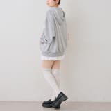 ロゴキラリラメ裏毛パーカー | RMAF　NICE CLAUP / OLIVE des OLIVE | 詳細画像10 