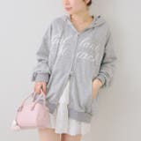 ロゴキラリラメ裏毛パーカー | RMAF　NICE CLAUP / OLIVE des OLIVE | 詳細画像4 