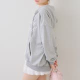 ロゴキラリラメ裏毛パーカー | RMAF　NICE CLAUP / OLIVE des OLIVE | 詳細画像5 