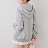 ロゴキラリラメ裏毛パーカー | RMAF　NICE CLAUP / OLIVE des OLIVE | 詳細画像6 