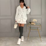 ロゴキラリラメ裏毛パーカー | RMAF NICE CLAUP / OLIVE des OLIVE | 詳細画像48