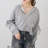 【セットアップ対応】ダンボールレースアップパーカー | RMAF　NICE CLAUP / OLIVE des OLIVE | 詳細画像4 