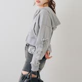 【セットアップ対応】ダンボールレースアップパーカー | RMAF　NICE CLAUP / OLIVE des OLIVE | 詳細画像6 