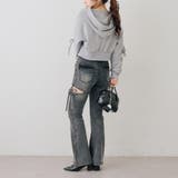 【セットアップ対応】ダンボールレースアップパーカー | RMAF　NICE CLAUP / OLIVE des OLIVE | 詳細画像11 