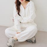 【セットアップ対応】ダンボールレースアップパーカー | RMAF　NICE CLAUP / OLIVE des OLIVE | 詳細画像31 