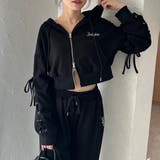 ブラック | 【セットアップ対応】ダンボールレースアップパーカー | RMAF NICE CLAUP / OLIVE des OLIVE