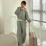 【丈の長さを選べる】ラメ裏毛ワンショルプルオーバー | RMAF NICE CLAUP / OLIVE des OLIVE | 詳細画像8