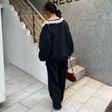 【丈の長さを選べる】ラメ裏毛ワンショルプルオーバー | RMAF NICE CLAUP / OLIVE des OLIVE | 詳細画像21