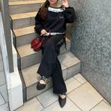 【丈の長さを選べる】ラメ裏毛ワンショルプルオーバー | RMAF NICE CLAUP / OLIVE des OLIVE | 詳細画像22