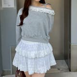 【丈の長さを選べる】ラメ裏毛ワンショルプルオーバー | RMAF NICE CLAUP / OLIVE des OLIVE | 詳細画像26