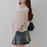 【丈の長さを選べる】ラメ裏毛ワンショルプルオーバー | RMAF NICE CLAUP / OLIVE des OLIVE | 詳細画像33