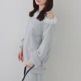 【丈の長さを選べる】ラメ裏毛ワンショルプルオーバー | RMAF NICE CLAUP / OLIVE des OLIVE | 詳細画像42