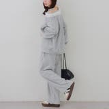 【丈の長さを選べる】ラメ裏毛ワンショルプルオーバー | RMAF NICE CLAUP / OLIVE des OLIVE | 詳細画像45