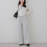 衿レースリボンテレコトップス | RMAF　NICE CLAUP / OLIVE des OLIVE | 詳細画像7 