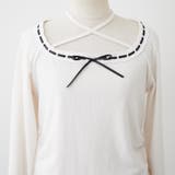 衿レースリボンテレコトップス | RMAF　NICE CLAUP / OLIVE des OLIVE | 詳細画像24 