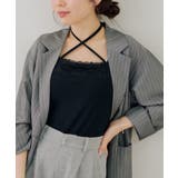【4色展開】カップ付きマルチWAYキャミ | RMAF NICE CLAUP / OLIVE des OLIVE | 詳細画像10