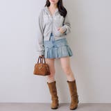 【丈の長さを選べる】レースロゴパーカー | NICE CLAUP / OLIVE des OLIVE　OUTLET | 詳細画像23 