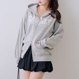 【丈の長さを選べる】レースロゴパーカー | NICE CLAUP / OLIVE des OLIVE　OUTLET | 詳細画像27 