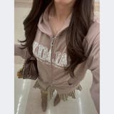 【丈の長さを選べる】レースロゴパーカー | NICE CLAUP / OLIVE des OLIVE　OUTLET | 詳細画像36 