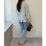 ワンショルドッキングチュニック | NICE CLAUP / OLIVE des OLIVE　OUTLET | 詳細画像59 