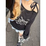 ブラック | ワンショルドッキングチュニック | NICE CLAUP / OLIVE des OLIVE　OUTLET