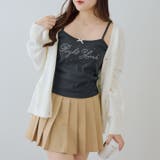 ラインストーンロゴカップ付キャミ | RMAF　NICE CLAUP / OLIVE des OLIVE | 詳細画像11 