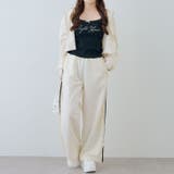 ラインストーンロゴカップ付キャミ | RMAF　NICE CLAUP / OLIVE des OLIVE | 詳細画像5 