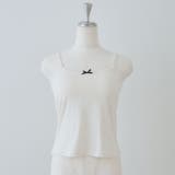 ラインストーンロゴカップ付キャミ | RMAF　NICE CLAUP / OLIVE des OLIVE | 詳細画像18 