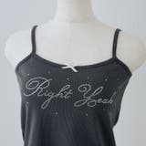 ラインストーンロゴカップ付キャミ | RMAF　NICE CLAUP / OLIVE des OLIVE | 詳細画像23 