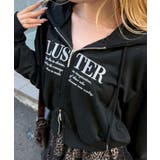 ブラック | 【丈の長さを選べる】キラキラパーカー | RMAF　NICE CLAUP / OLIVE des OLIVE