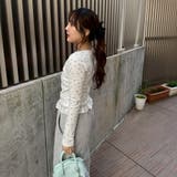 キラロゴ裾レーステレコトップス | RMAF　NICE CLAUP / OLIVE des OLIVE | 詳細画像3 