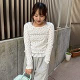 キラロゴ裾レーステレコトップス | RMAF　NICE CLAUP / OLIVE des OLIVE | 詳細画像6 