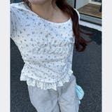 花柄 | キラロゴ裾レーステレコトップス | RMAF　NICE CLAUP / OLIVE des OLIVE