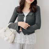 裾レースドッキングプルオーバー | RMAF　NICE CLAUP / OLIVE des OLIVE | 詳細画像21 