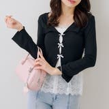 裾レースドッキングプルオーバー | RMAF　NICE CLAUP / OLIVE des OLIVE | 詳細画像2 