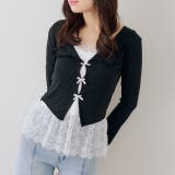 裾レースドッキングプルオーバー | RMAF　NICE CLAUP / OLIVE des OLIVE | 詳細画像3 