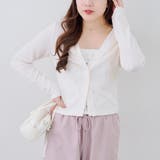 【セットアイテム】花柄ジャガードカーディガン×キャミ | NICE CLAUP / OLIVE des OLIVE　OUTLET | 詳細画像17 