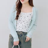 【セットアイテム】花柄ジャガードカーディガン×キャミ | NICE CLAUP / OLIVE des OLIVE　OUTLET | 詳細画像25 