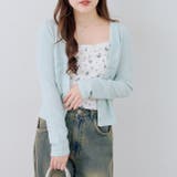 【セットアイテム】花柄ジャガードカーディガン×キャミ | NICE CLAUP / OLIVE des OLIVE　OUTLET | 詳細画像26 
