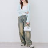 【セットアイテム】花柄ジャガードカーディガン×キャミ | NICE CLAUP / OLIVE des OLIVE　OUTLET | 詳細画像30 