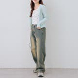 【セットアイテム】花柄ジャガードカーディガン×キャミ | NICE CLAUP / OLIVE des OLIVE　OUTLET | 詳細画像32 