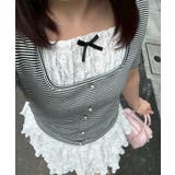 レースドッキングテレコT | RMAF　NICE CLAUP / OLIVE des OLIVE | 詳細画像8 