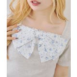 【セットアップ対応】リボンドッキングパフT | RMAF　NICE CLAUP / OLIVE des OLIVE | 詳細画像9 