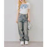 【セットアップ対応】リボンドッキングパフT | RMAF　NICE CLAUP / OLIVE des OLIVE | 詳細画像5 